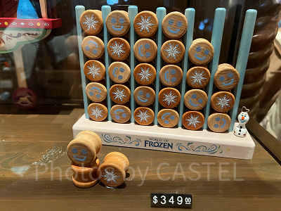 香港ディズニーアナ雪グッズ:4目並べゲーム