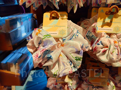 香港ディズニーアナ雪グッズ:光るシュシュ