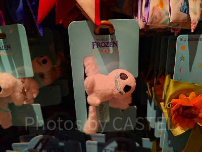 香港ディズニーアナ雪グッズ:スノーギースのヘアアクセサリー