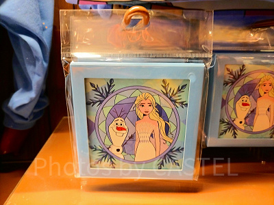 香港ディズニーアナ雪グッズ:スクエア写真立て