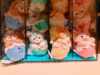 香港ディズニーカチューシャ：袋入りダフフレのカチューシャプラッシュ各種