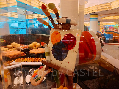 香港ディズニーのインクアンドプレート