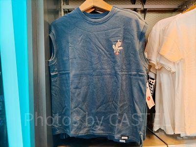 香港ディズニーマーベルグッズ：スパイダーマンのタンクトップ（ネイビー）