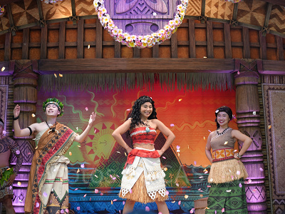 香港ディズニーのショー・パレード：モアナ：ホームカミング・セレブレーション