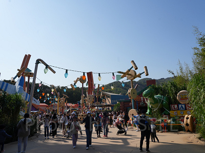 香港ディズニートイストーリーランド:おもちゃたちの遊園地