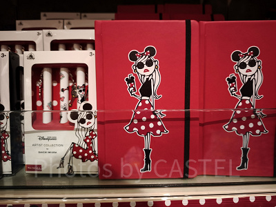 香港ディズニー20周年DAICHI MIURAコラボグッズ：ノートブック