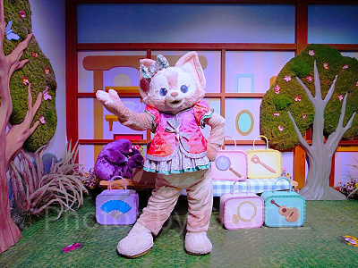 香港ディズニーのグリーティング:20周年コスチュームのリーナベル