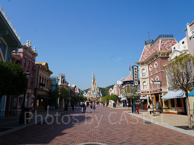 香港ディズニーランド:メインストリートUSA