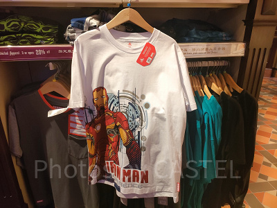 香港ディズニーランド：Tシャツ（アイアンマン）