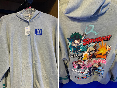 パーカー（USJ×ヒロアカグッズ）