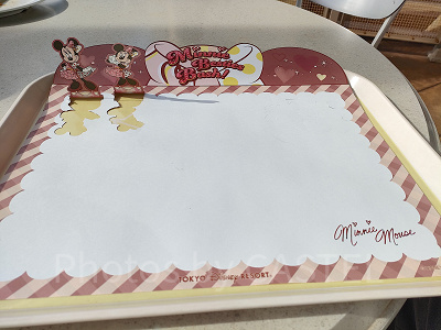 Disney - ミニー　ベスティーズバッシュ　プレート　コースター　ランチョンマット　2個セット tdr-minniebestiesbash-key.jpg?