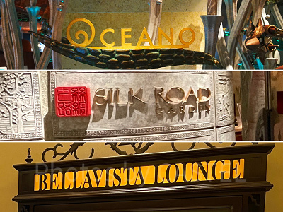 ホテルミラコスタの3つのレストラン