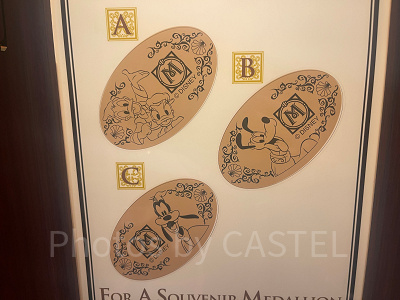 ホテルミラコスタのスーベニアメダル（2025年9月）