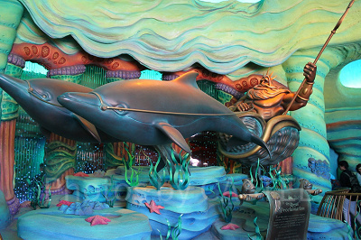 ワールプールへの行き方（ミステリアスアイランド側の出入り口）