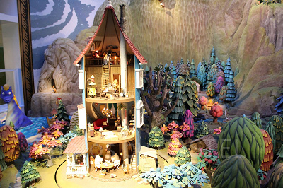 ムーミン谷の巨大ジオラマ