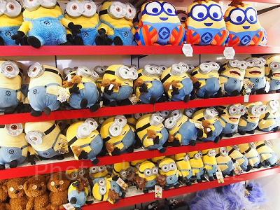 部屋にミニオンがいっぱいいたら、はちゃめちゃかわいい♪