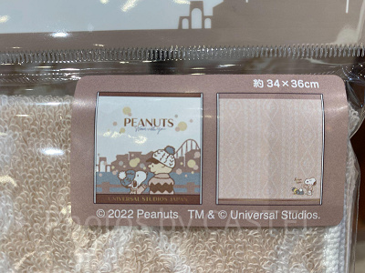 スヌーピーのハンドタオルセット／USJクリスマスグッズ2022