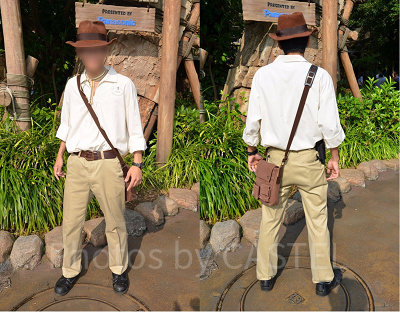インディ・ジョーンズキャストのコスチューム(男性)