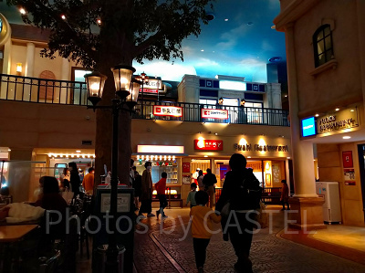 キッザニア甲子園の内部