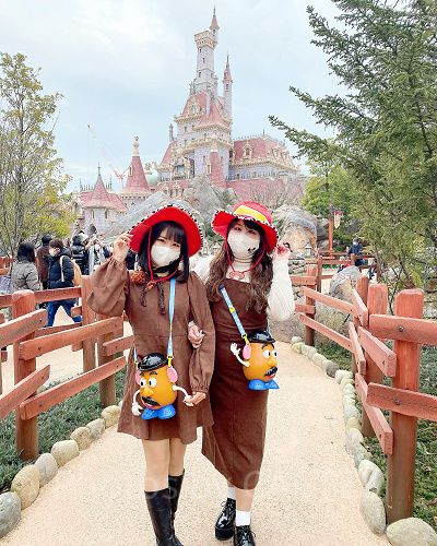 ディズニー ジェシー ファンキャップ 帽子 （ディズニー】ファン 