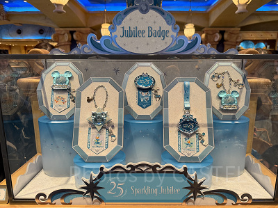 4/8発売】ディズニーシー25周年グッズ「ジュビリーバッジ」！パーツを