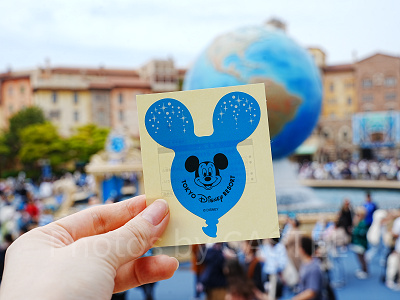 ジュビリーブルーのショップシール（バルーンシール）