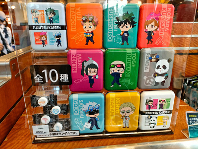 呪術廻戦 コレクタブルタブレット缶