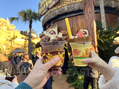 ジャングル・ビート・シェイクのデザートメニュー