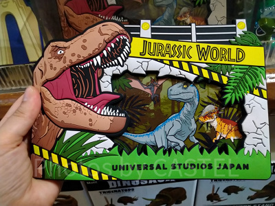 ジュラシックワールドの写真立て