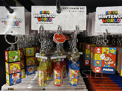 キーチェーンセット（おみくじ）（マリオ全員集合）