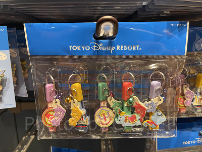 キーチェーンセット（パークモチーフグッズ）