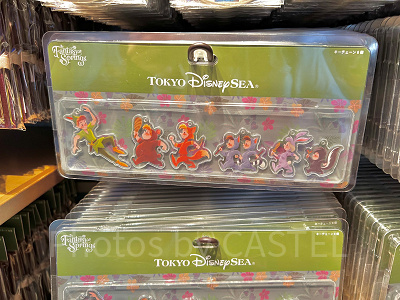 キーチェーンセット(ピーターパンのネバーランドアドベンチャー)