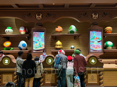 キノピオカフェのレジ