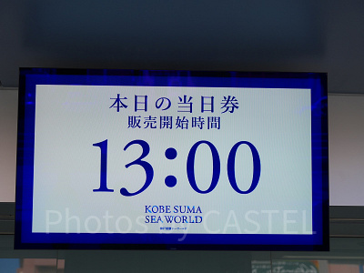 神戸須磨シーワールドのチケット：特に初めて訪れる方は、当日チケットブースでの購入はおすすめしません。