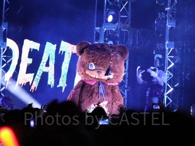 「ゾンビ・デ・ダンス」のハミクマの様子