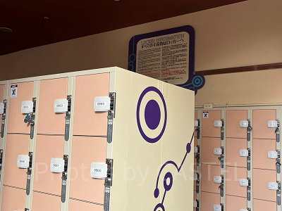 ドラえもんXRライド乗車時は荷物は全てロッカーに預けましょう