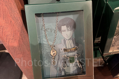リヴァイ兵長のネックレス＆リングセット〔USJ×進撃の巨人〕