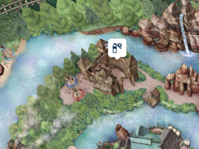 ウエスタンランド自動販売機②の場所