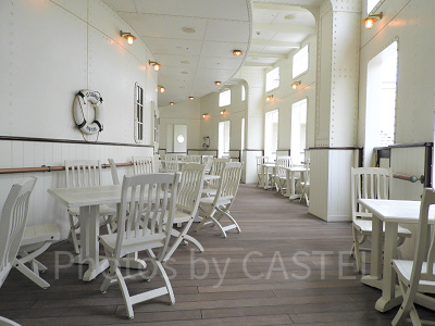 テラス席がたくさん