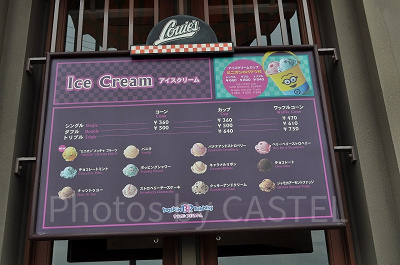 ルイズN.Y.ピザパーラーの看板