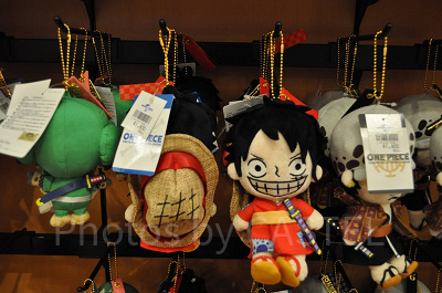 ルフィのぬいぐるみキーチェーン（ワノ国）