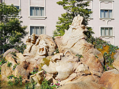 ルミエール、コグスワース、ポット夫人、チップ、ワードローブのロックワーク