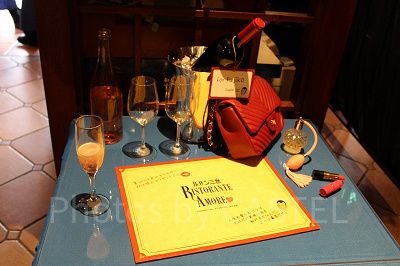 ルパン三世リストランテ・アモーレ　店内の装飾