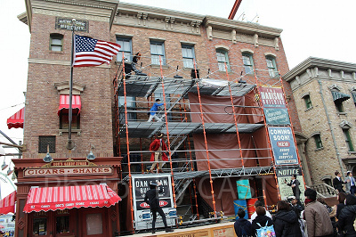 ルパン三世ザライブ/ショーの舞台は4階建て