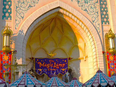 マジックランプシアター：入り口