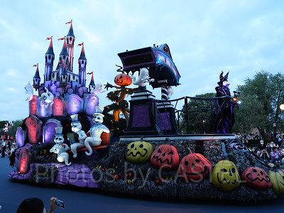 マレフィセントのフロート