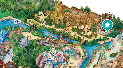 レイジングスピリッツの地図