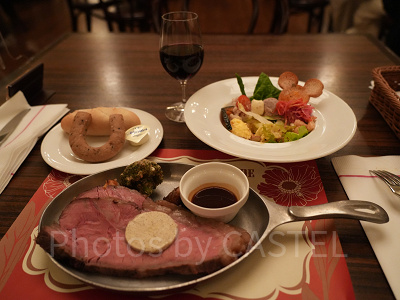 3月ディズニーランド混雑レポ:ザ・ダイヤモンドホースシューのメニュー