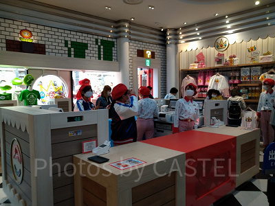 マリオカフェ&グッズ店内