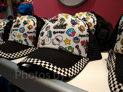 マリオカートのキャップ